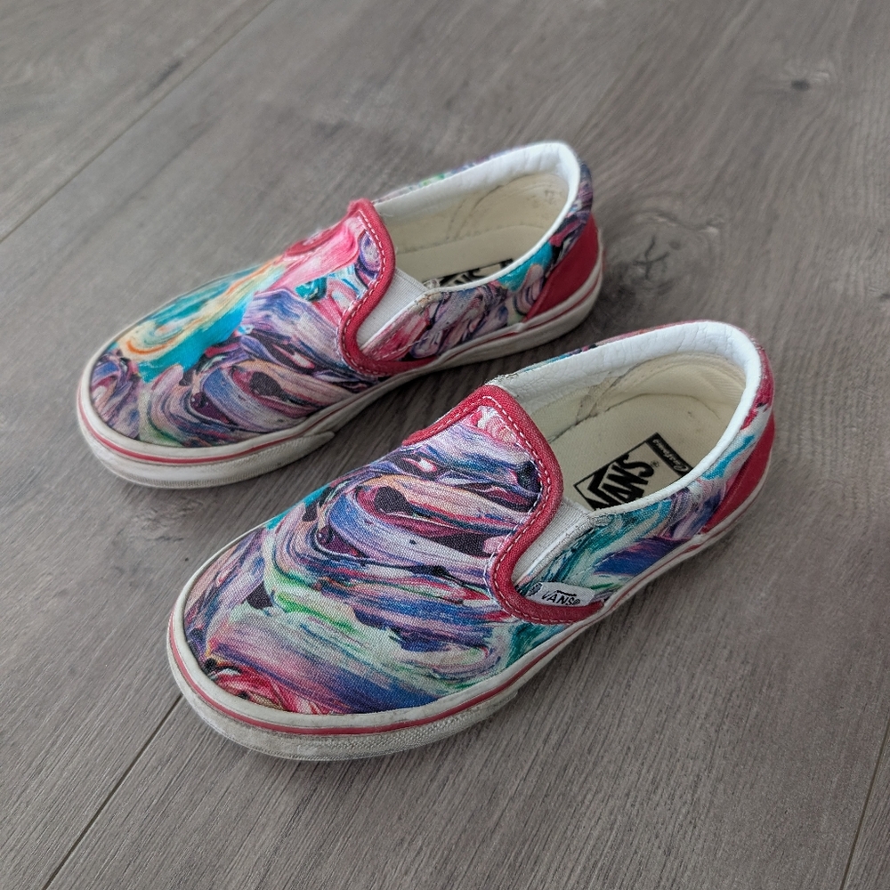 Vans Kids' Customa Classic Slip-On Shoes